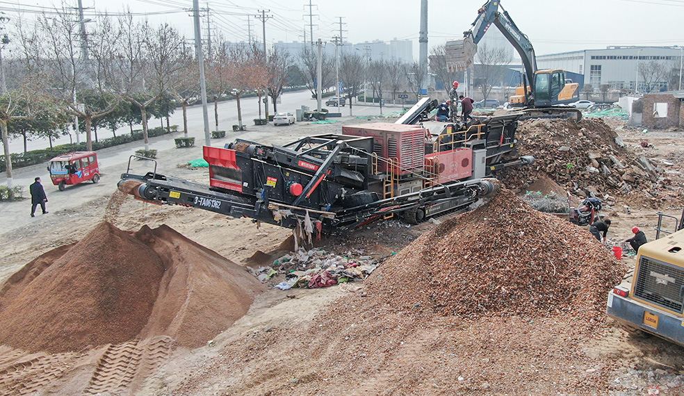 建筑垃圾如何再生利用？使用什么機器處理比較好